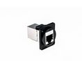 Industrial Connector RJ45 Socket CAT6 Straight
